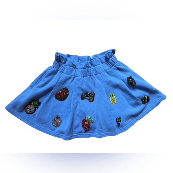 NWT Queen of Sparkle 3D Fruit Skort Size Small - Picture 6 of 12